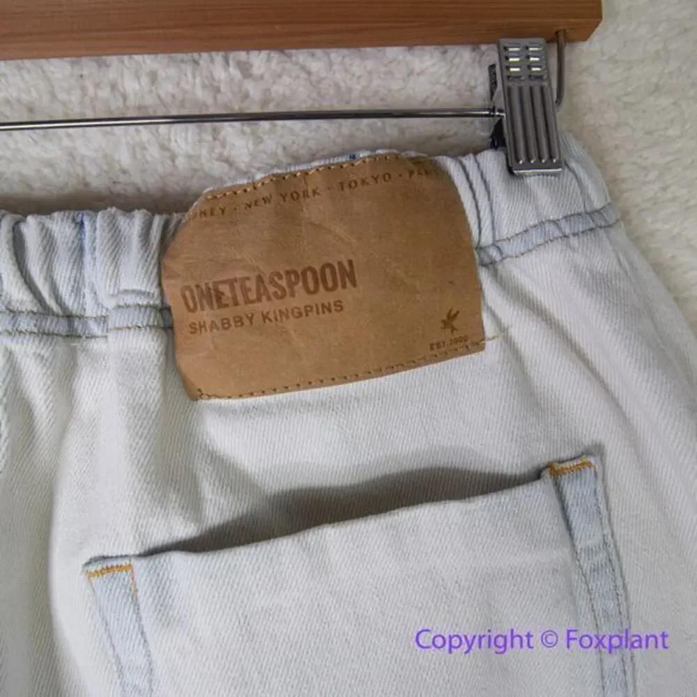 New! One‎ Teaspoon brando shabby kingpins boyfriend jean, size Small - Picture 11 of 14
